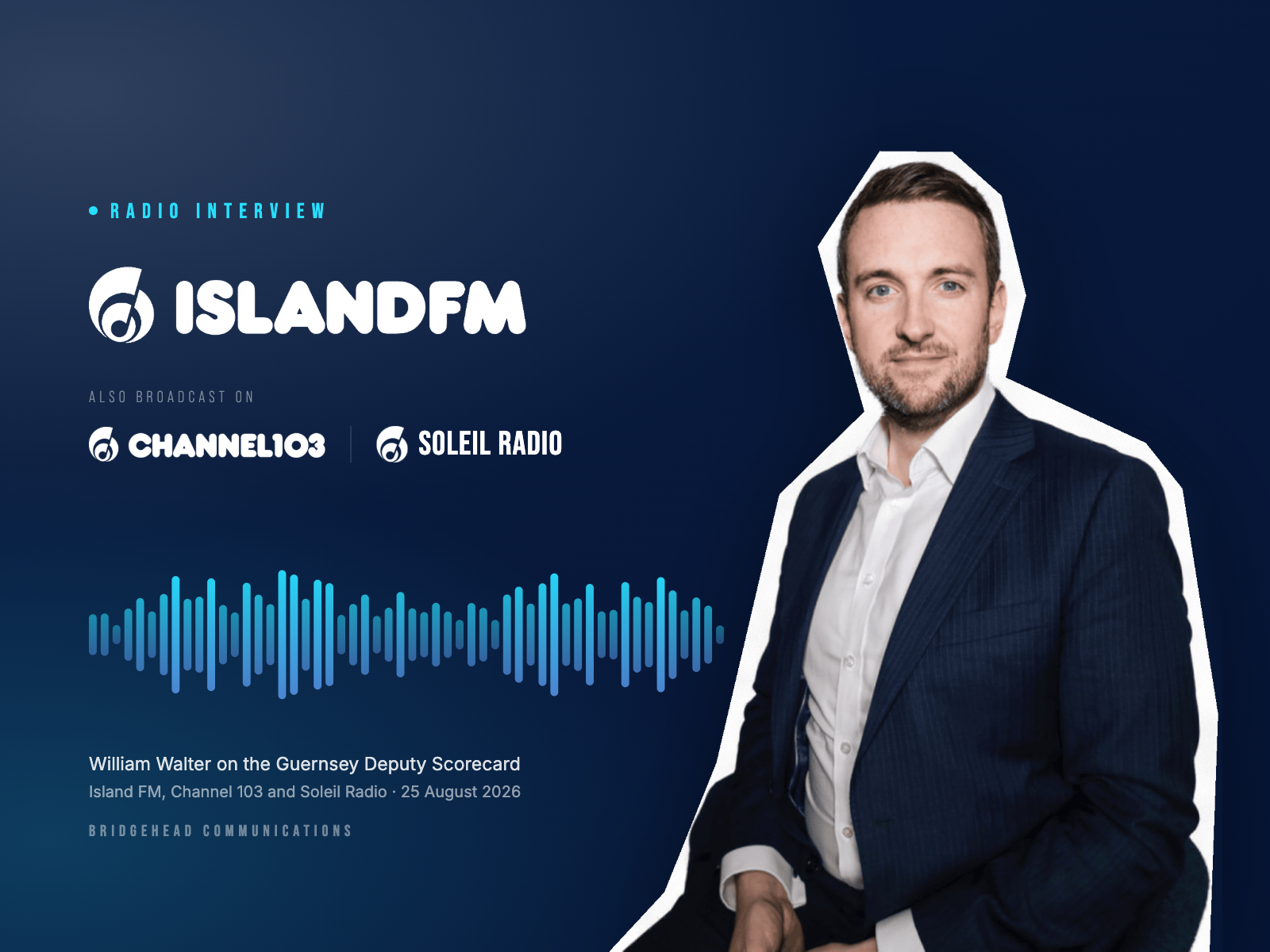 Tindle Radio carries the Deputy Scorecard across the Channel Islands